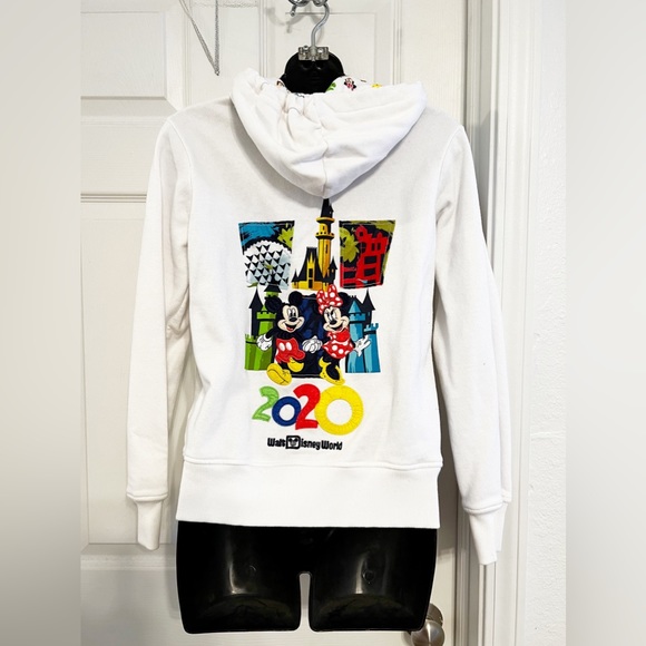 2020 Disneyland Hoodie Jacket. Size-Medium. Gently worn. Unisex wear. - Picture 3 of 5